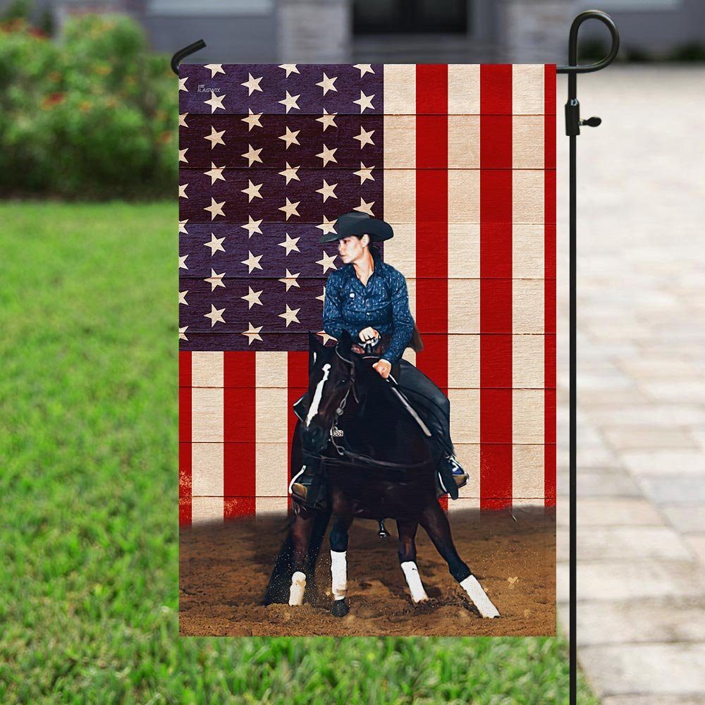 Horse Racing Custom Image Flag