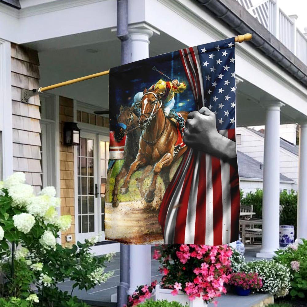 Horse Racing Flag