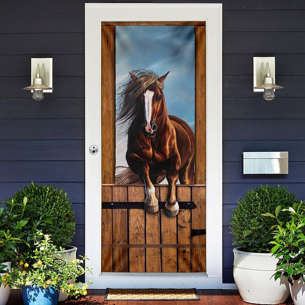 Horse Stall Door Cover