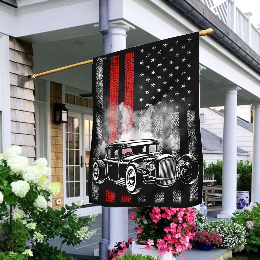 Hot Rod American U.S. Flag