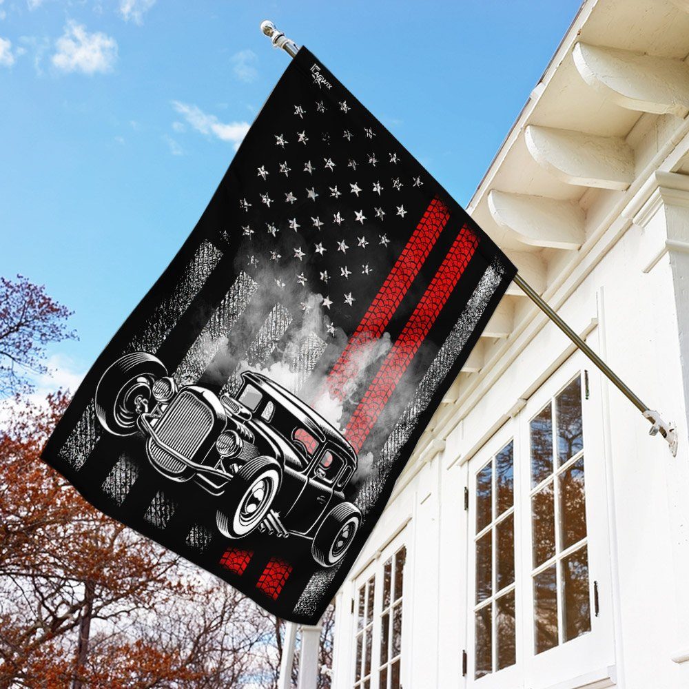 Hot Rod American U.S. Flag