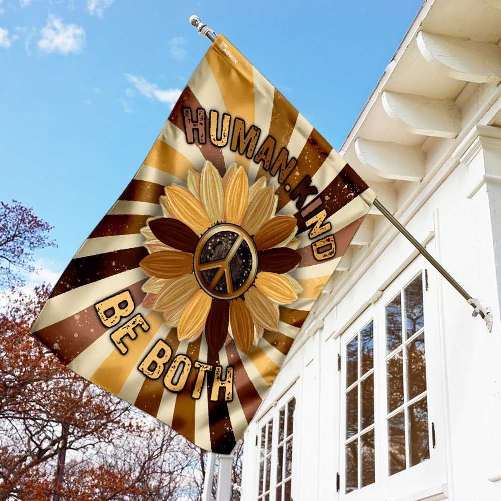 Human.kind Be Both Hippie Flag