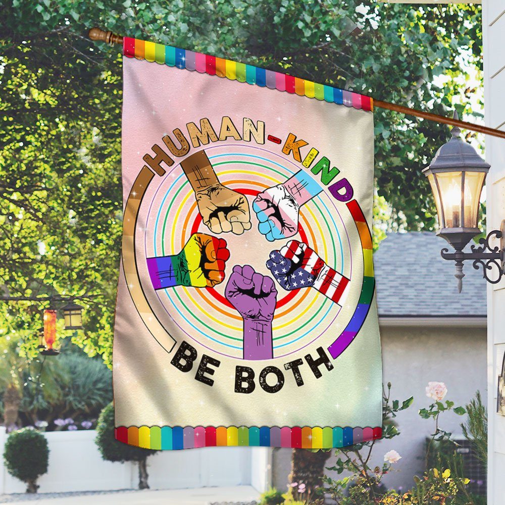 Human Kind Be Both American Flag LHA1691F