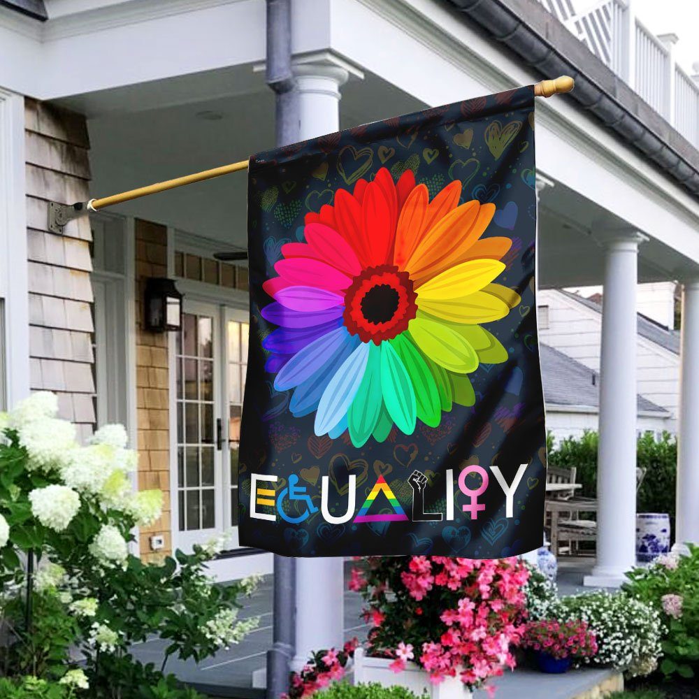 Human Right Social Equality Flag TRL1015F