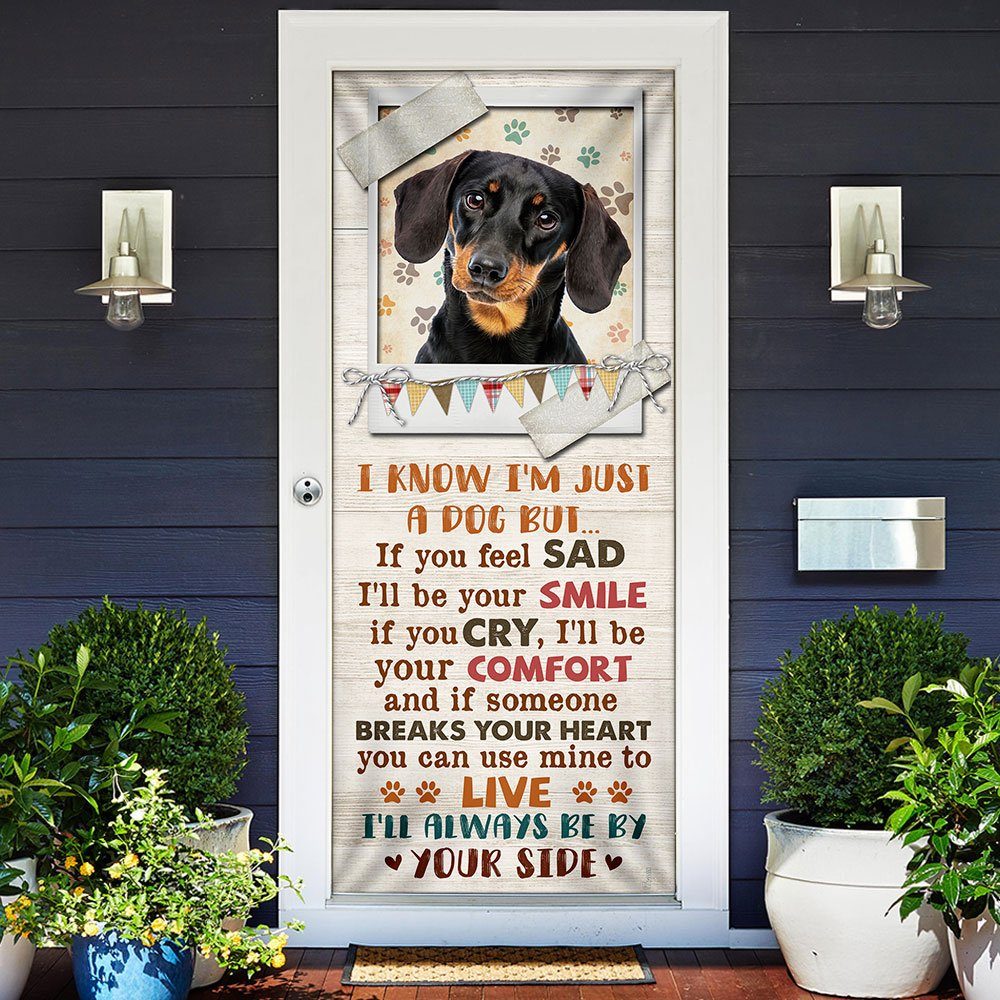 I’ll Always Be By Your Side Dachshund Door Cover