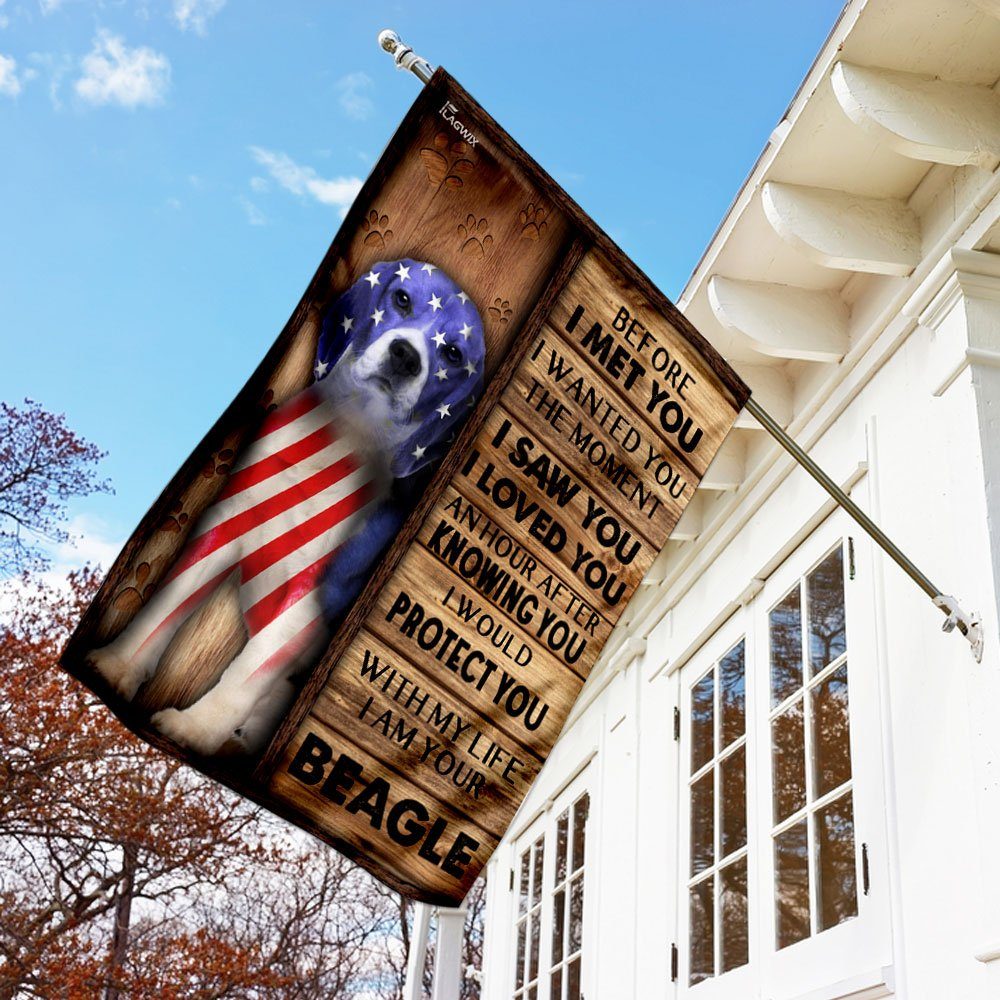 I Am Your Beagle Flag