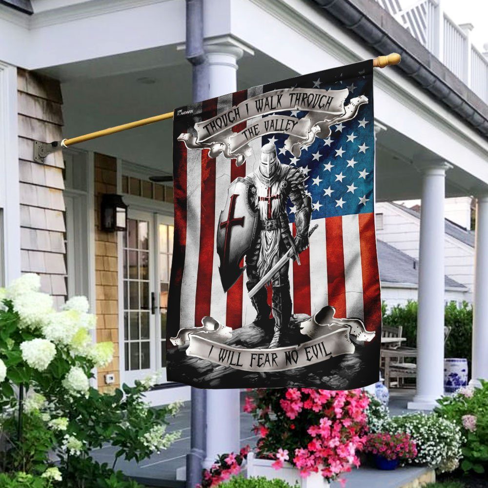 I Will Fear No Evil Flag TRN1066F