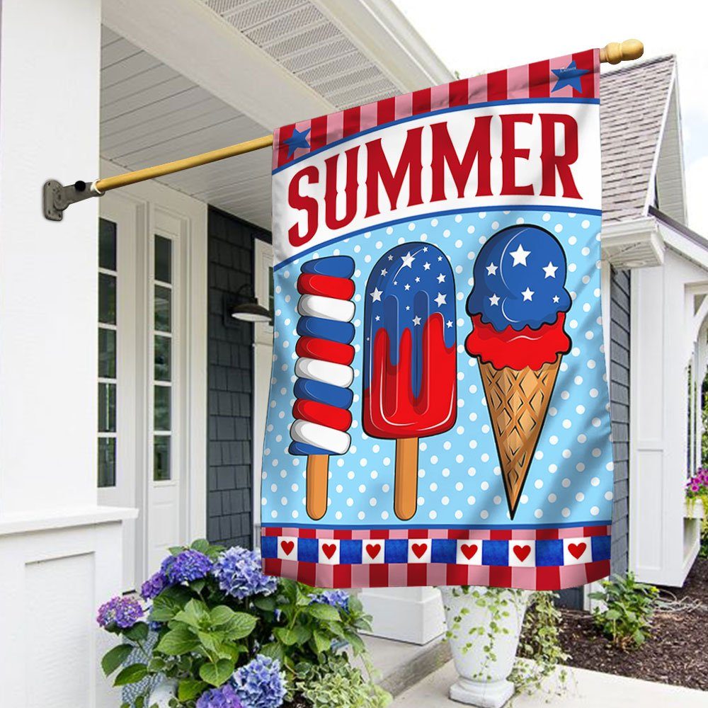 Ice Cream Summer Beach Flag Beach Flag LNT297F