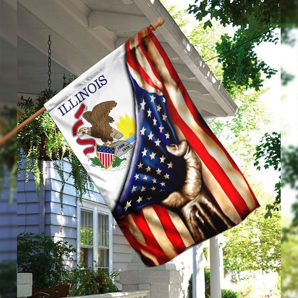 Illinois State Flag Illinois State Flag