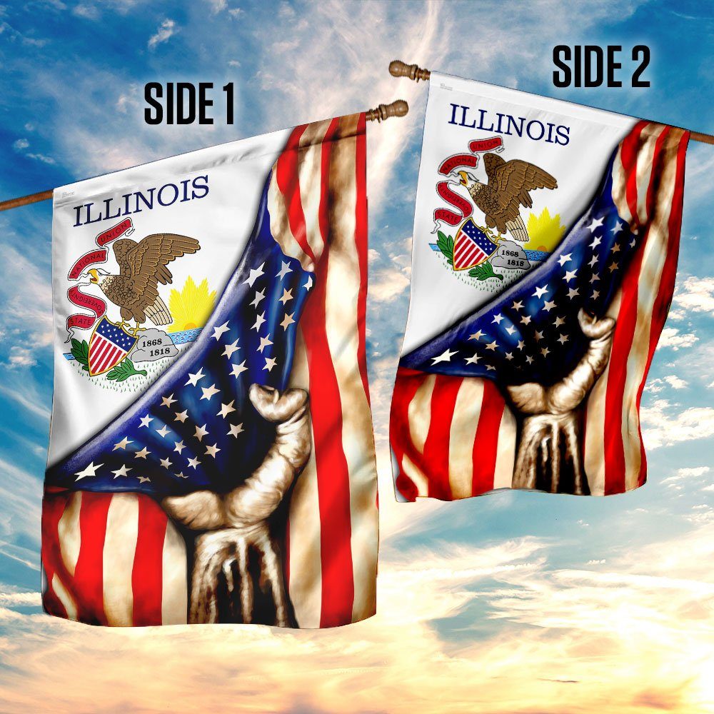 Illinois State Flag Illinois State Flag