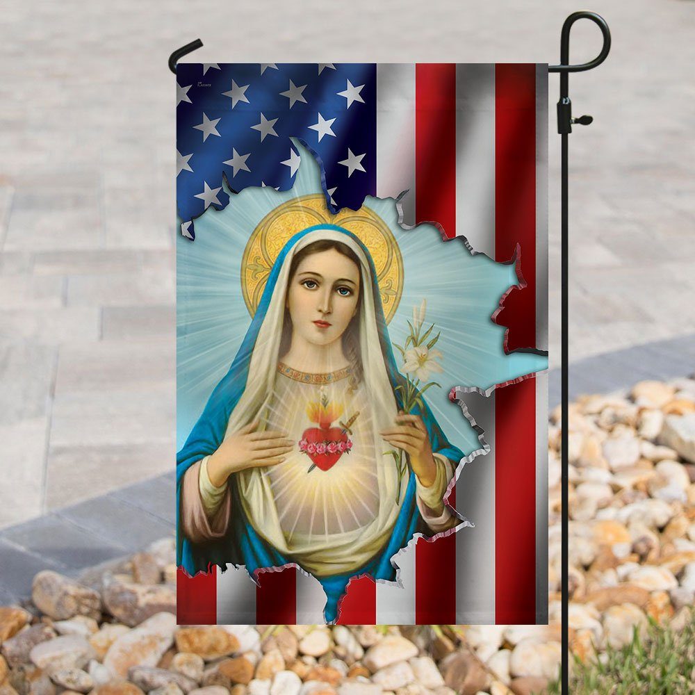 Immaculate Heart of Mary Flag Immaculate Heart of Mary Flag