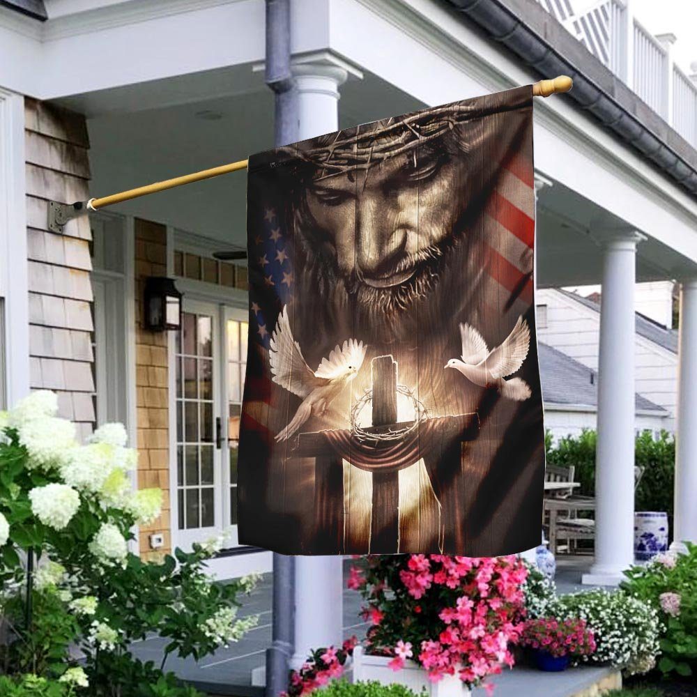 In God We Trust American Flag