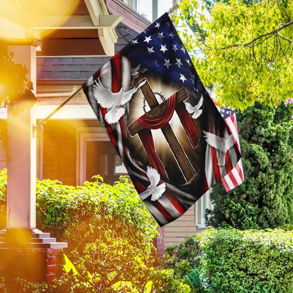 In God We Trust American Flag