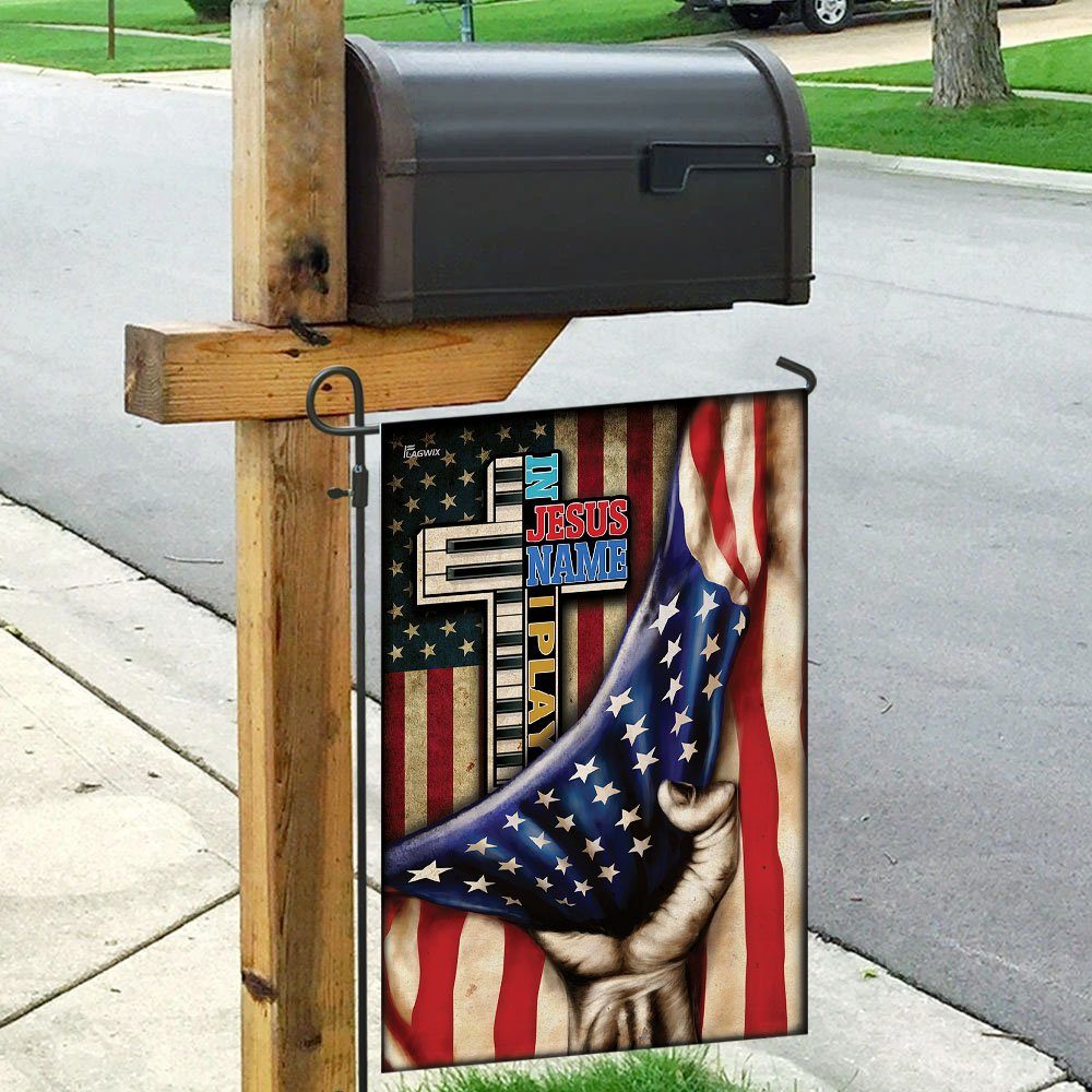 In Jesus Name I Play – Piano Flag In Jesus Name I Play – Piano Flag