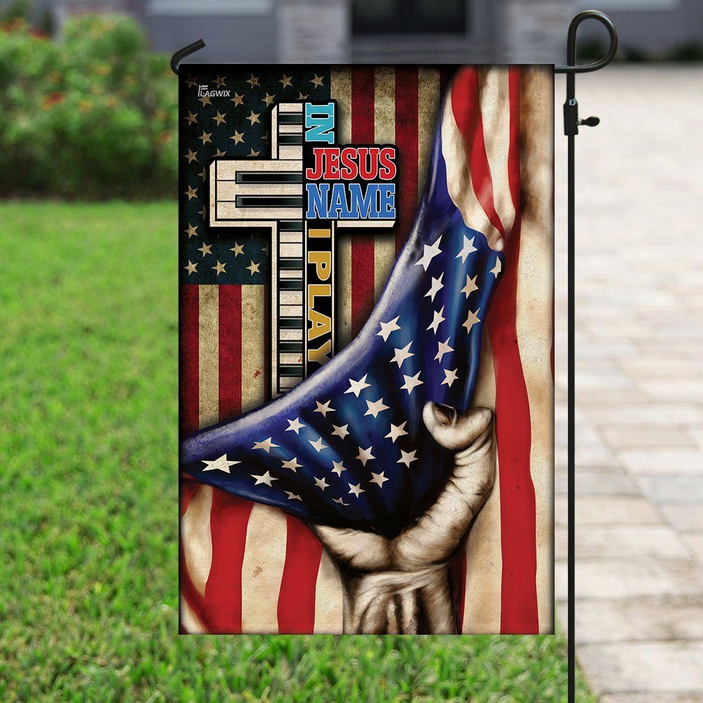 In Jesus Name I Play – Piano Flag In Jesus Name I Play – Piano Flag