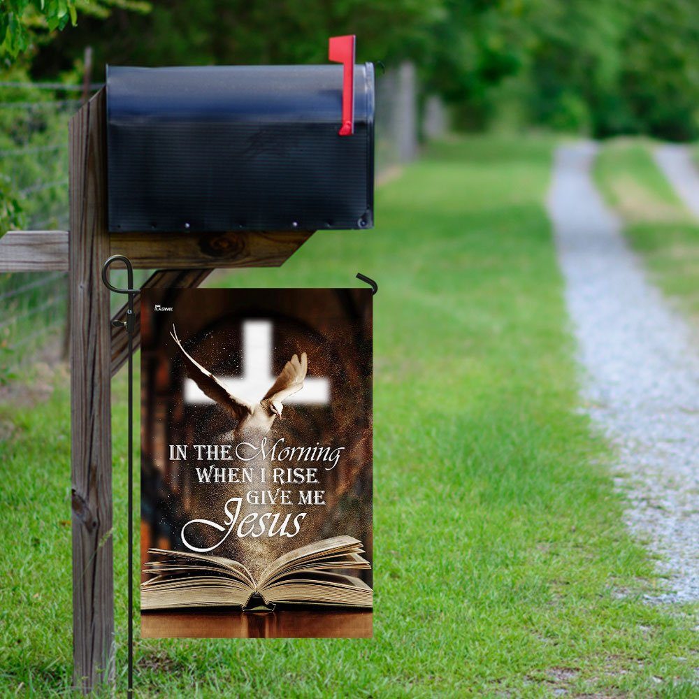 In The Morning When I Rise Give Me Jesus Flag