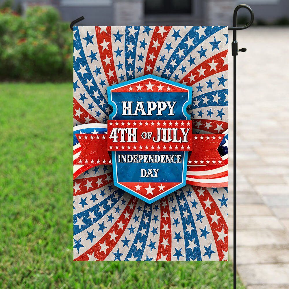 Independence Day – Happy Flag