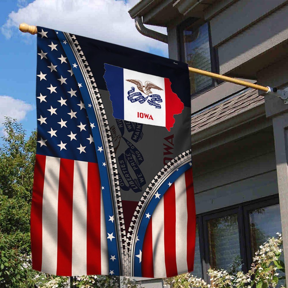 Iowa Flag State Of Mind ANT218Fv27