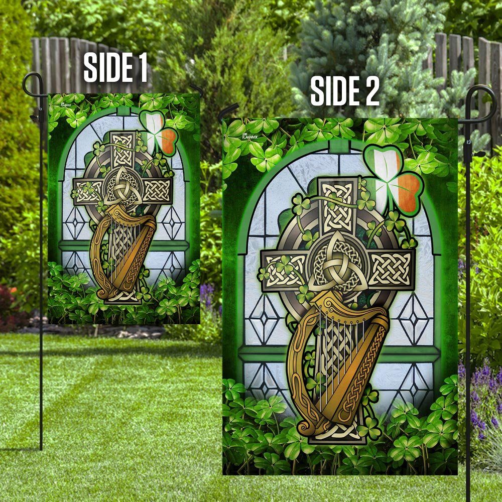 Irish Celtic Cross Flag Irish Celtic Cross Flag
