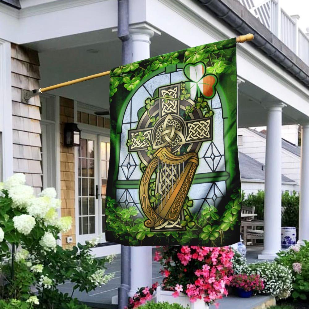 Irish Celtic Cross Flag