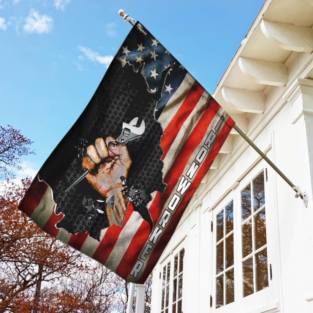 Ironworker America Flag