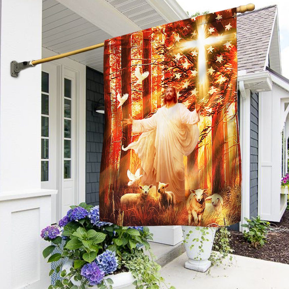 Jesus American Flag TTN434F