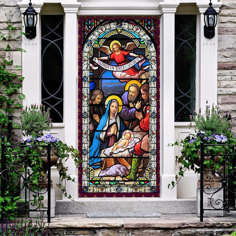 Jesus Christ Family Door Cover Jesus Christ Family Door Cover