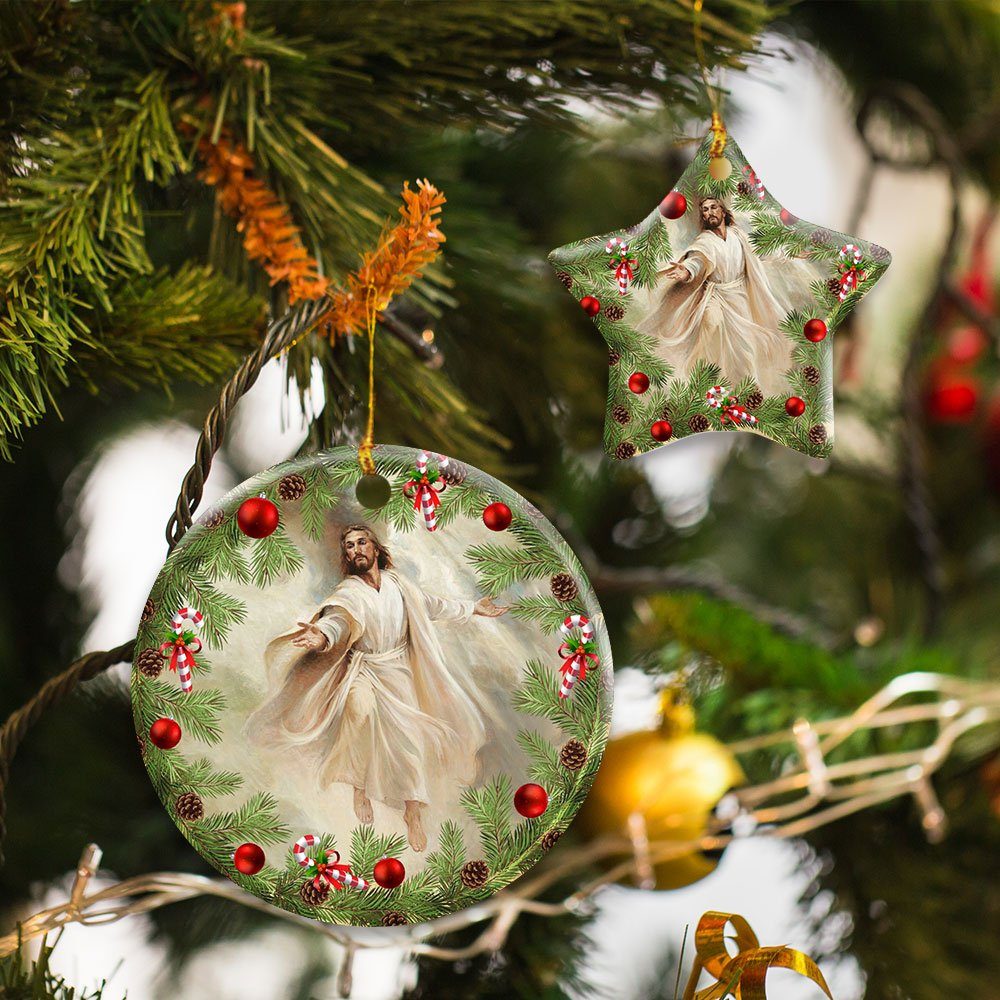 Jesus Christian Ceramic Ornament