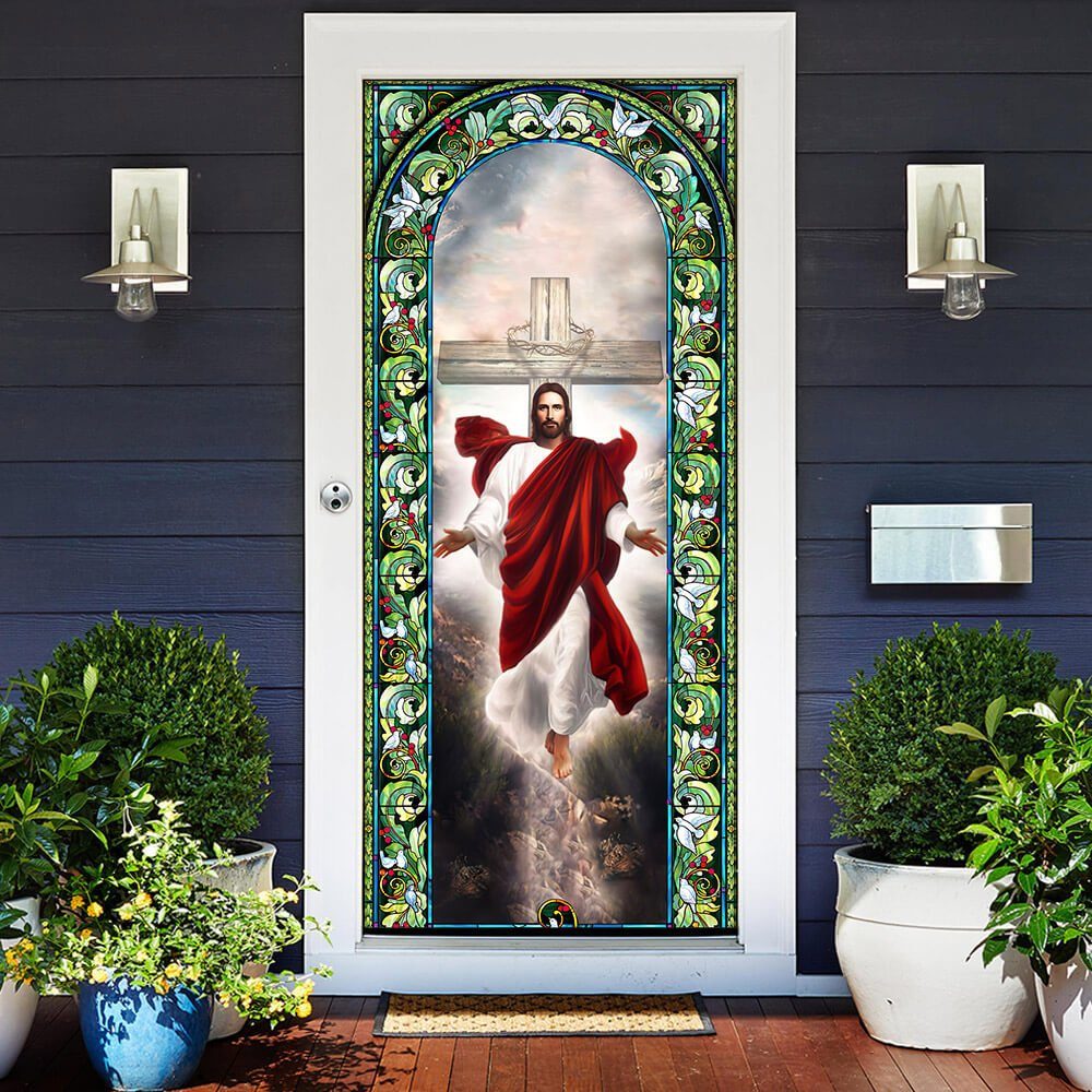 Jesus Christian Door Cover