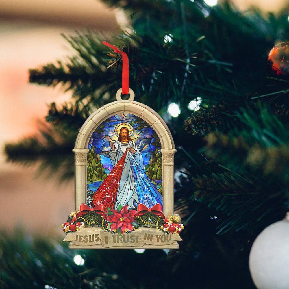 Jesus Custom- Shaped Ornament Christianity Church NTT1360O