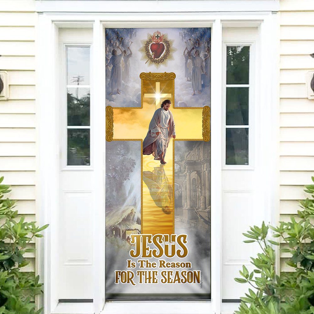 Jesus Door Cover Jesus Is The Reason For The Season ANT258D Jesus Door Cover Jesus Is The Reason For The Season ANT258D