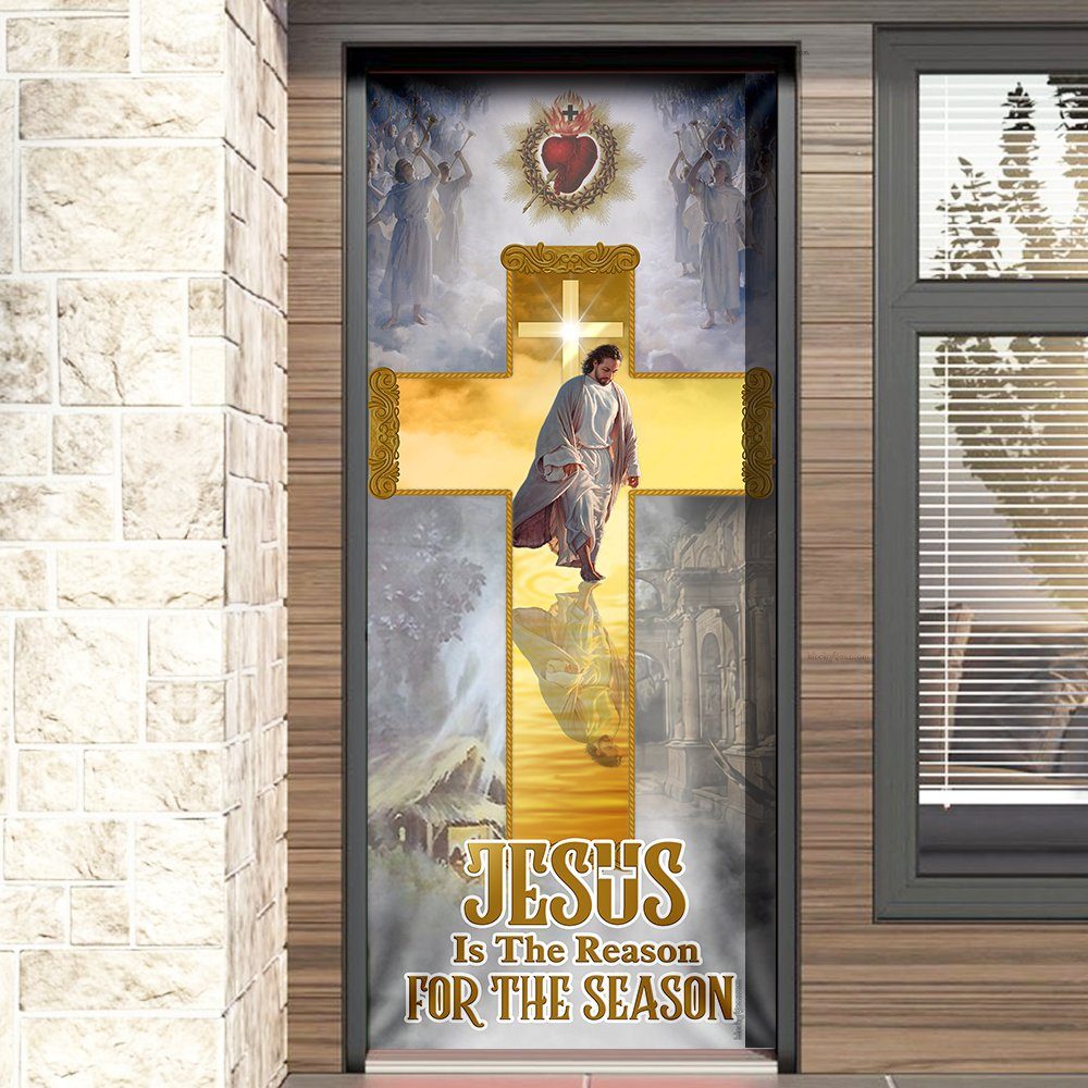 Jesus Door Cover Jesus Is The Reason For The Season ANT258D Jesus Door Cover Jesus Is The Reason For The Season ANT258D