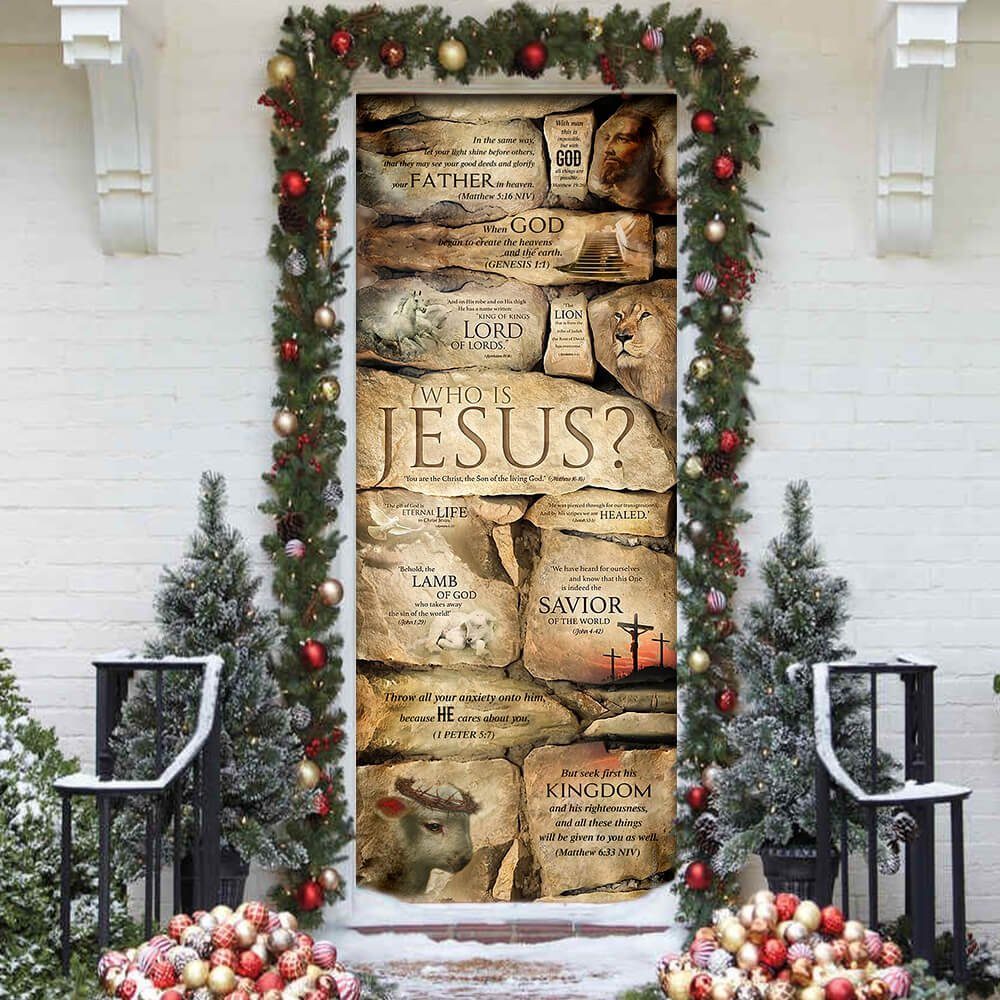 Jesus Door Cover Who Is Jesus NNT164D