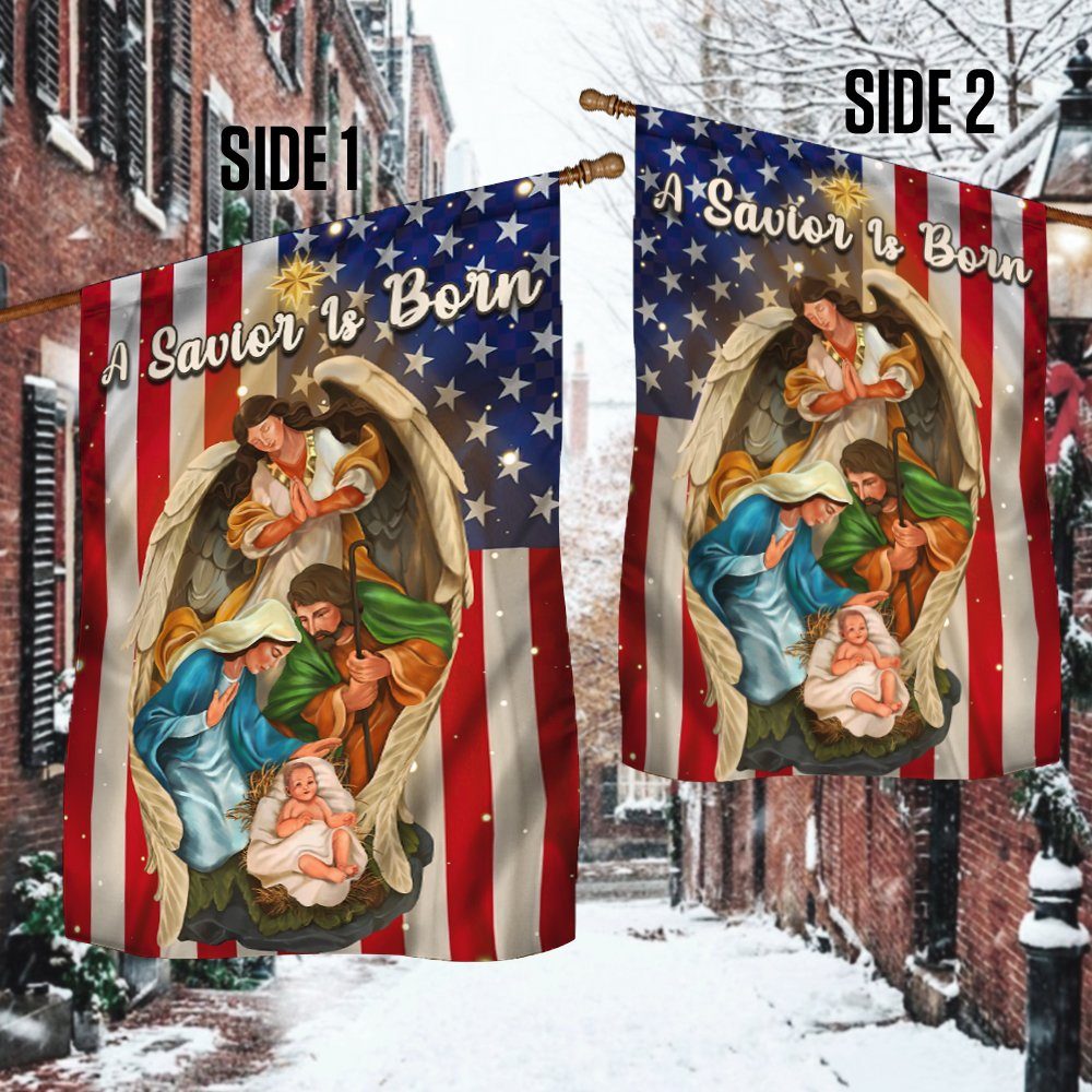 Jesus Flag A Savior Is Born ANV362F Jesus Flag A Savior Is Born ANV362F