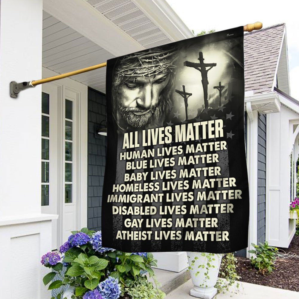 Jesus Flag Flag All Lives Matter DDH3125F