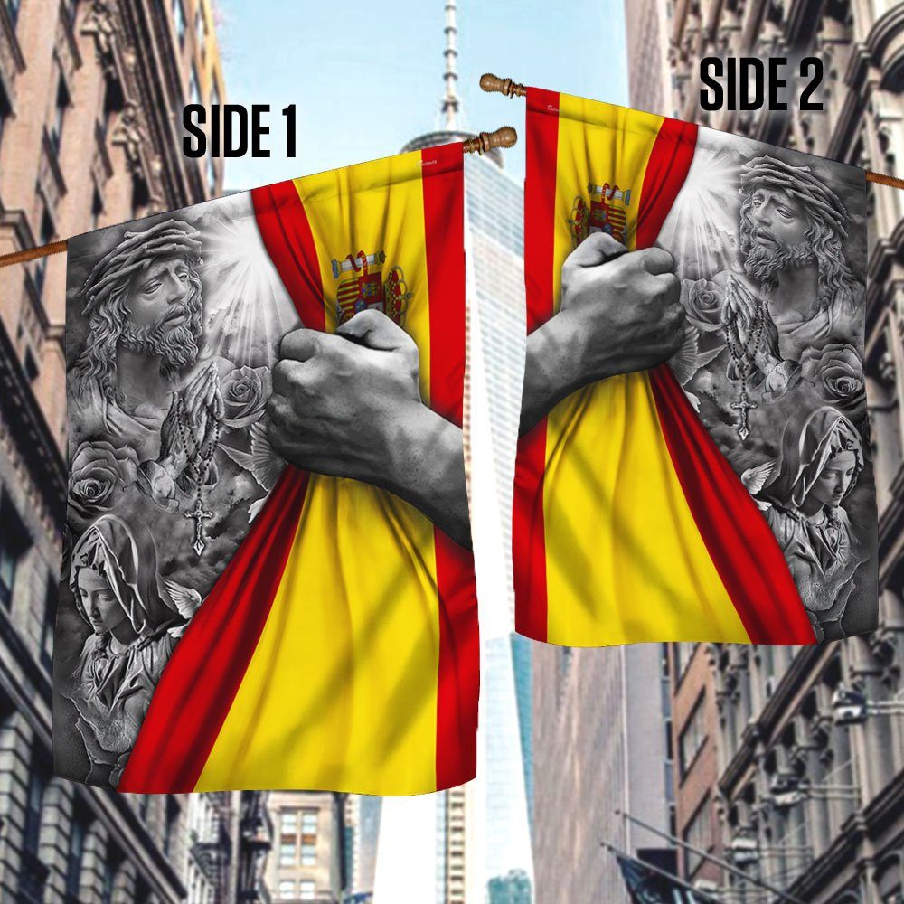 Jesus Flag God Jesus Spanish Flag TRL1429Fv1