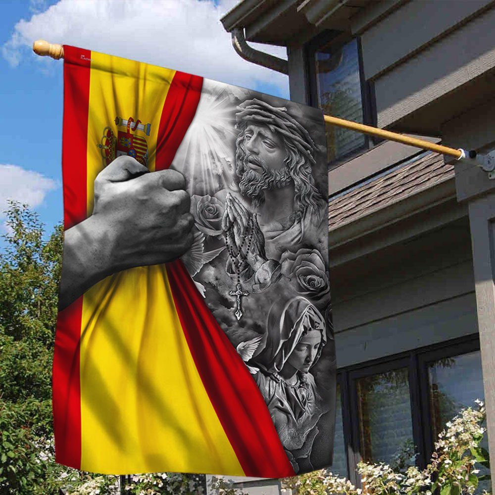 Jesus Flag God Jesus Spanish Flag TRL1429Fv1