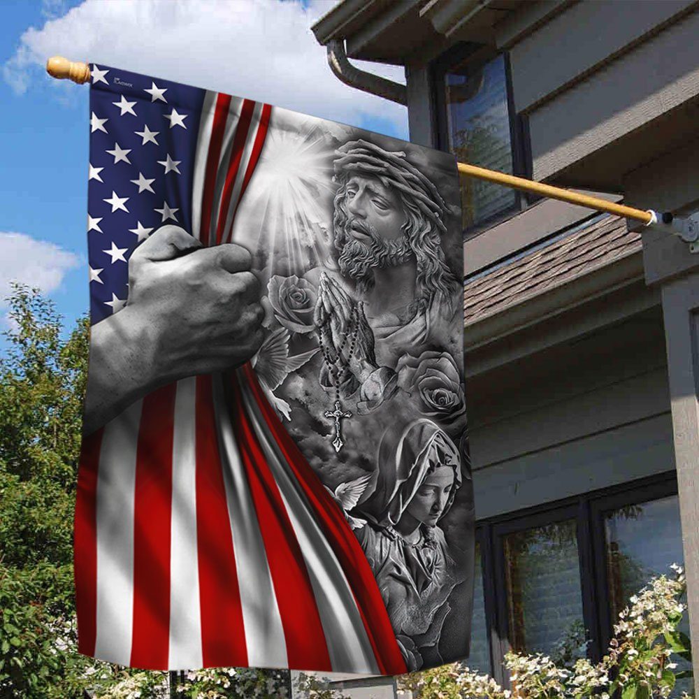 Jesus Flag God Jesus TRL1429F