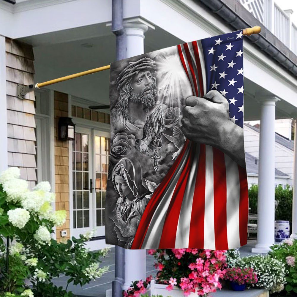 Jesus Flag God Jesus TRL1429F