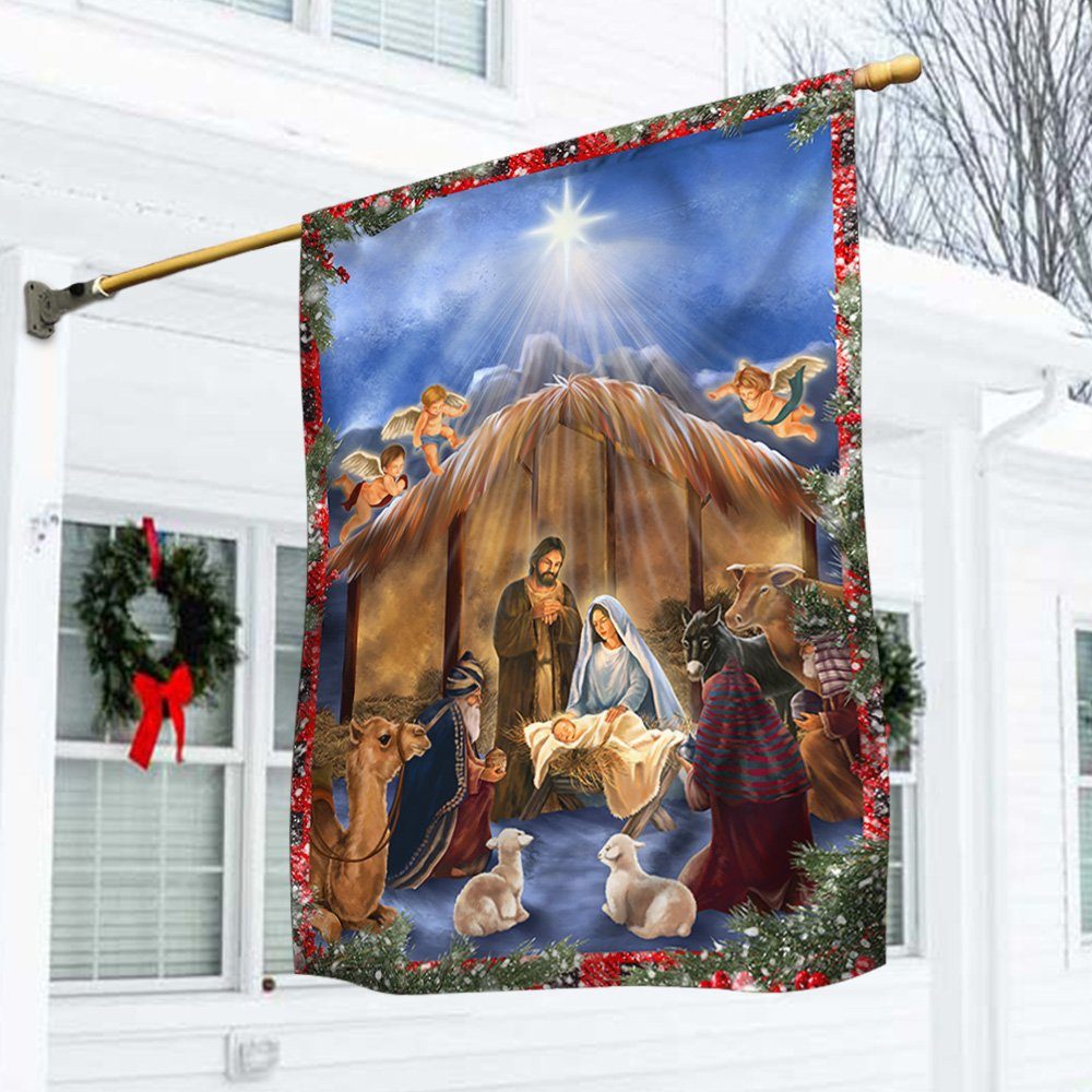 Jesus Flag O Holy Night ANT296F