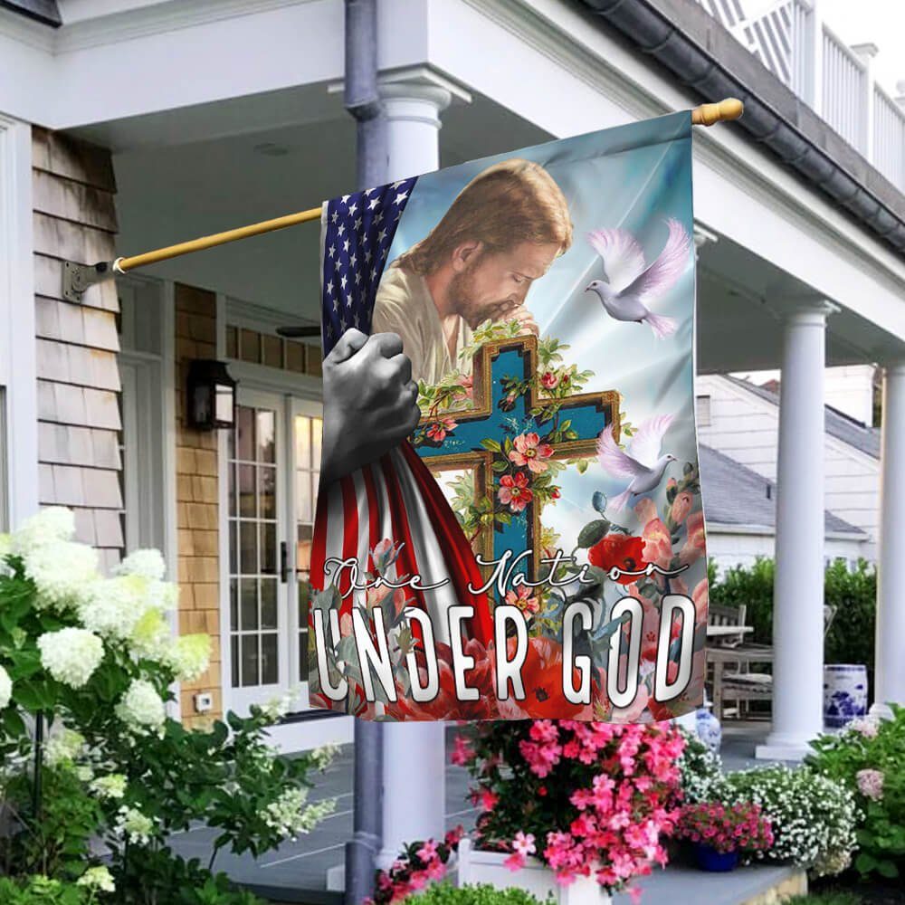 Jesus Flag One Nation Under God TTV318F