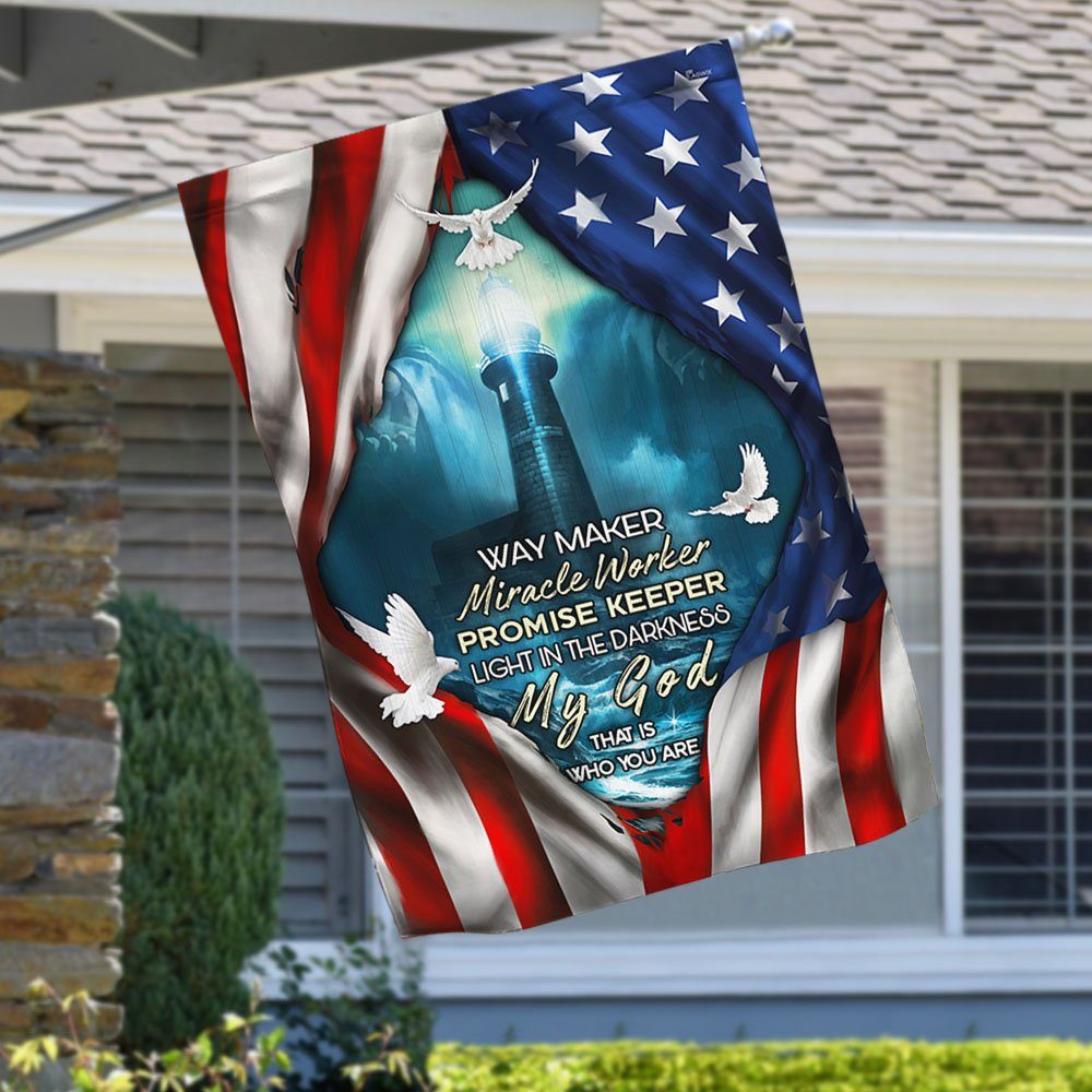 Jesus Flag Way Maker Promise Keeper MLH1800F