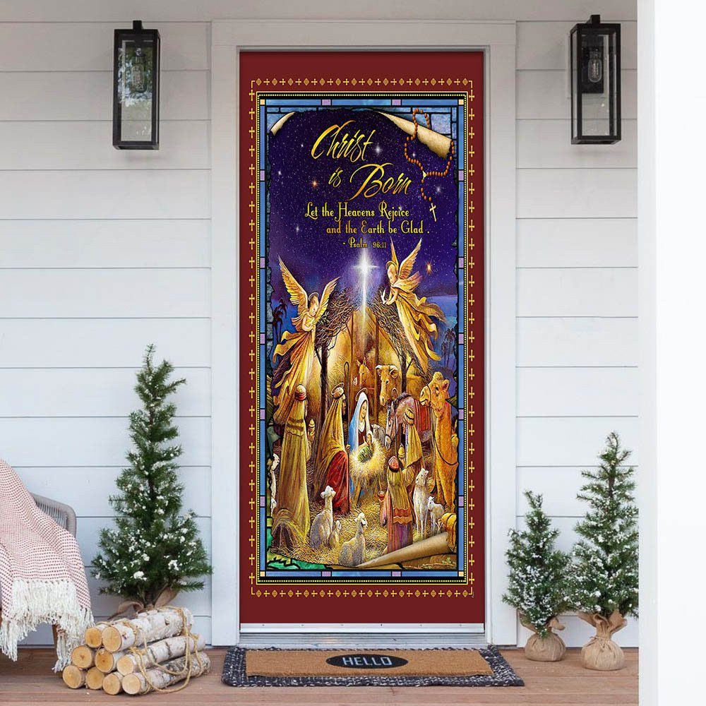 Jesus Is Born Door Cover