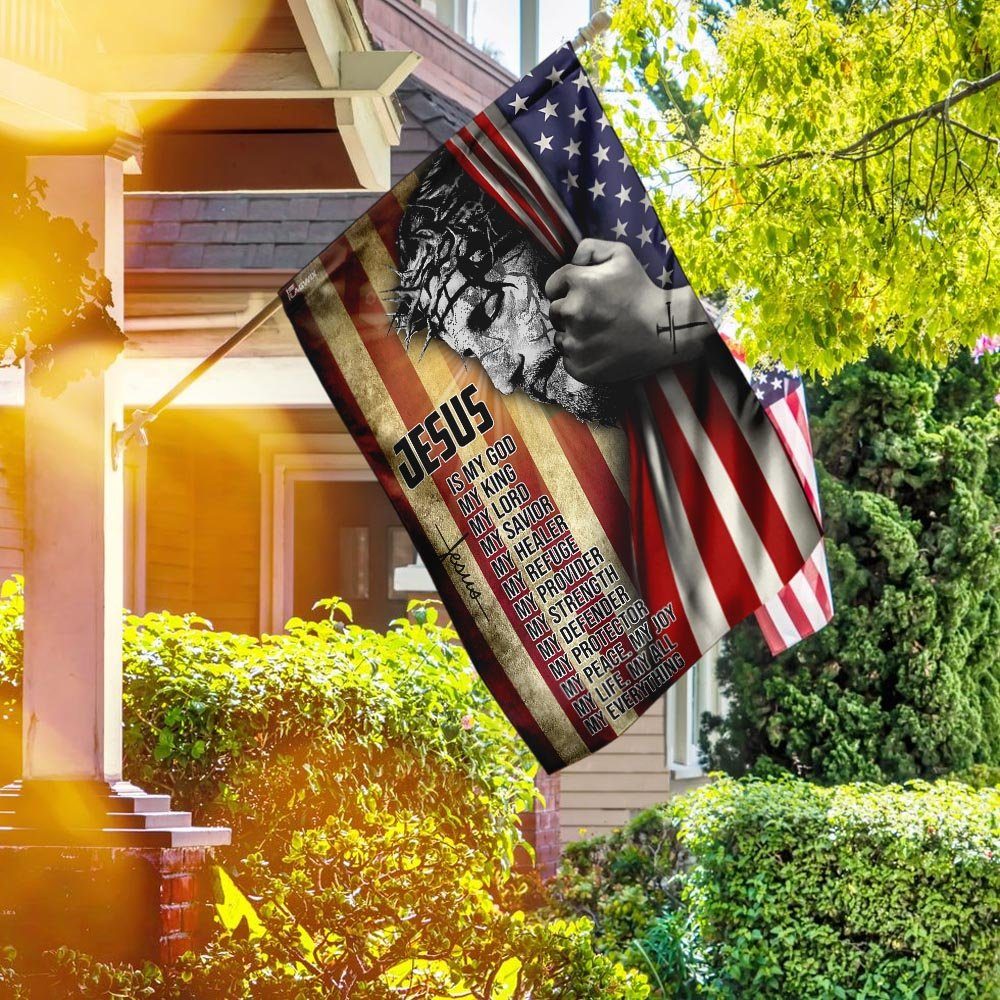 Jesus Is My God Flag