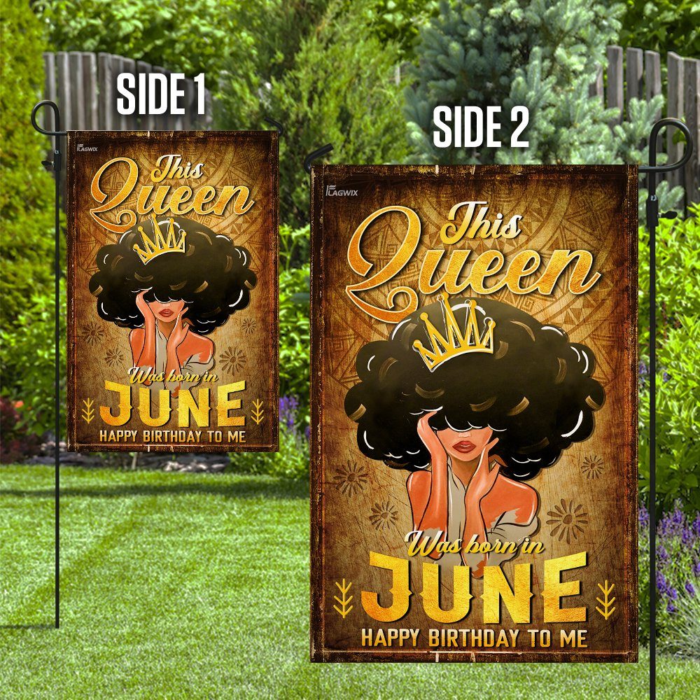 June Black Queen Flag June Black Queen Flag