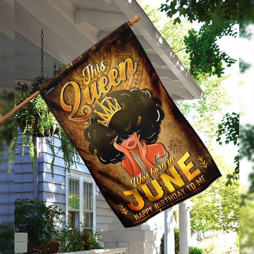 June Black Queen Flag June Black Queen Flag
