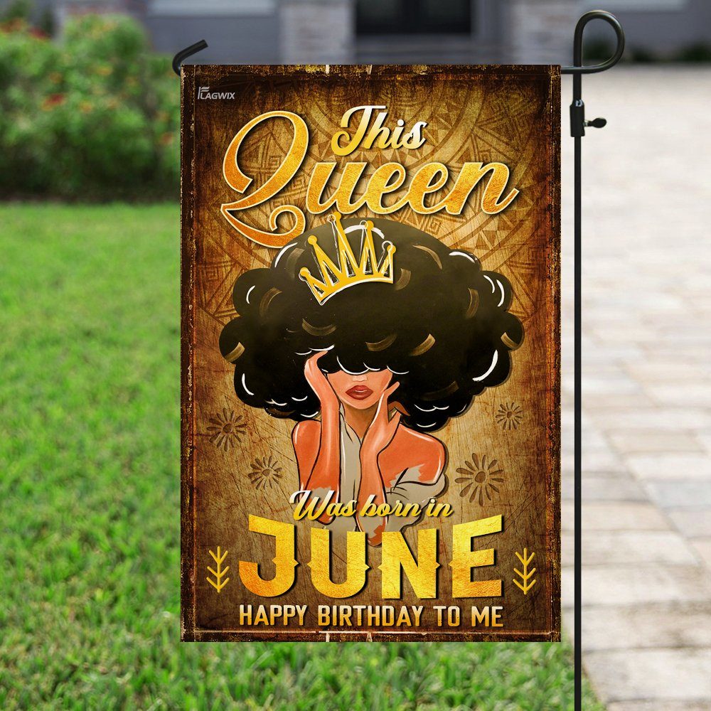 June Black Queen Flag June Black Queen Flag