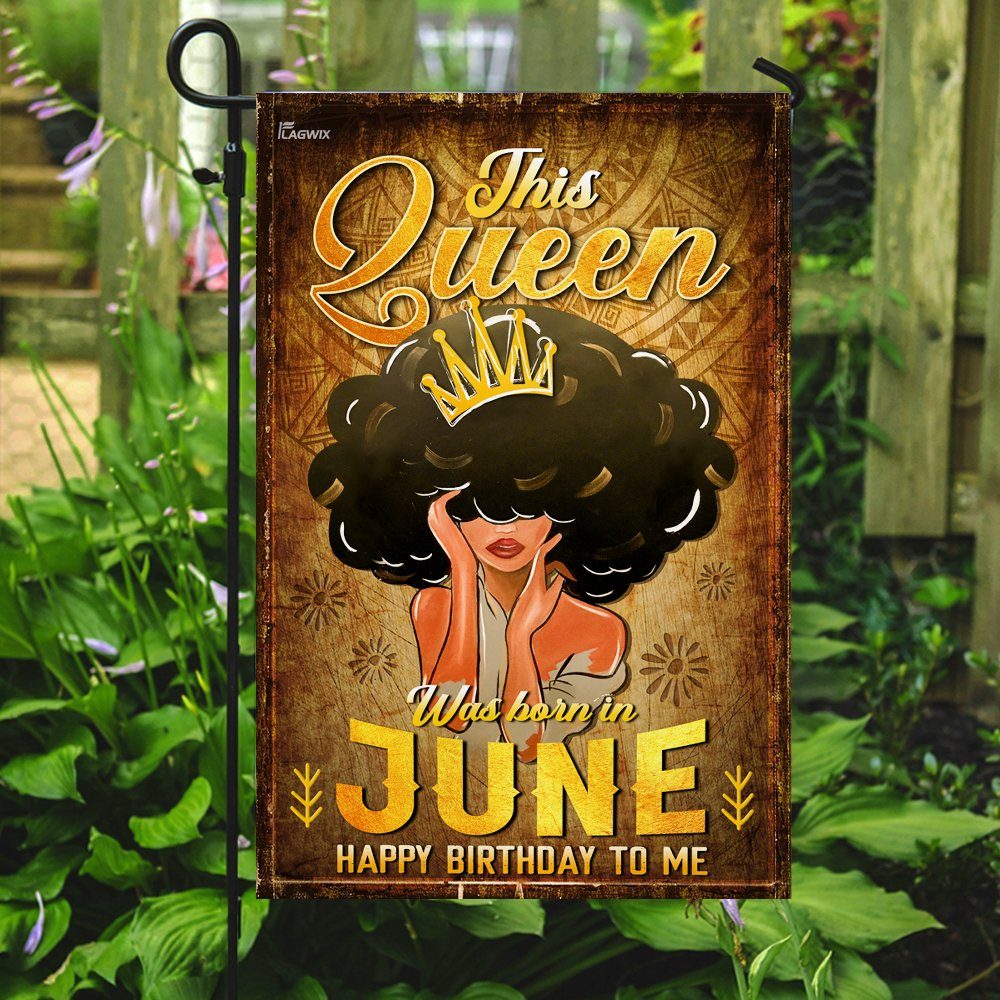 June Black Queen Flag June Black Queen Flag