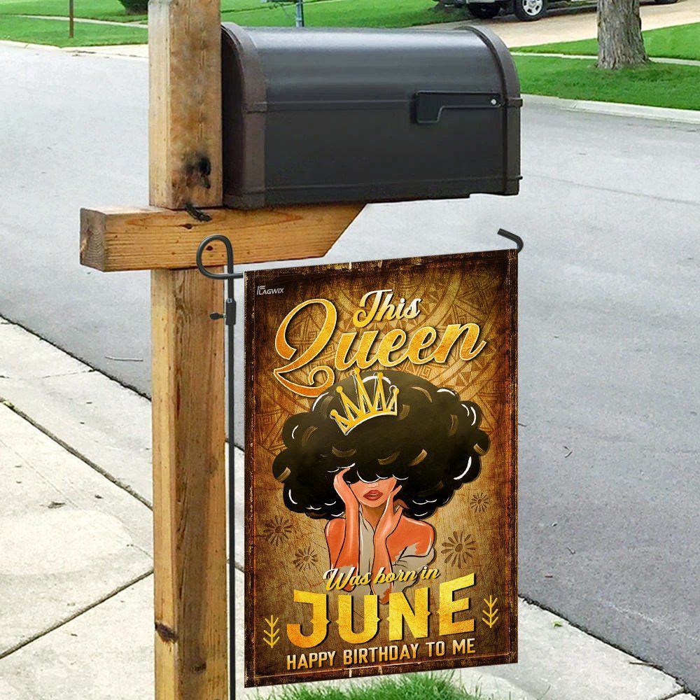 June Black Queen Flag June Black Queen Flag