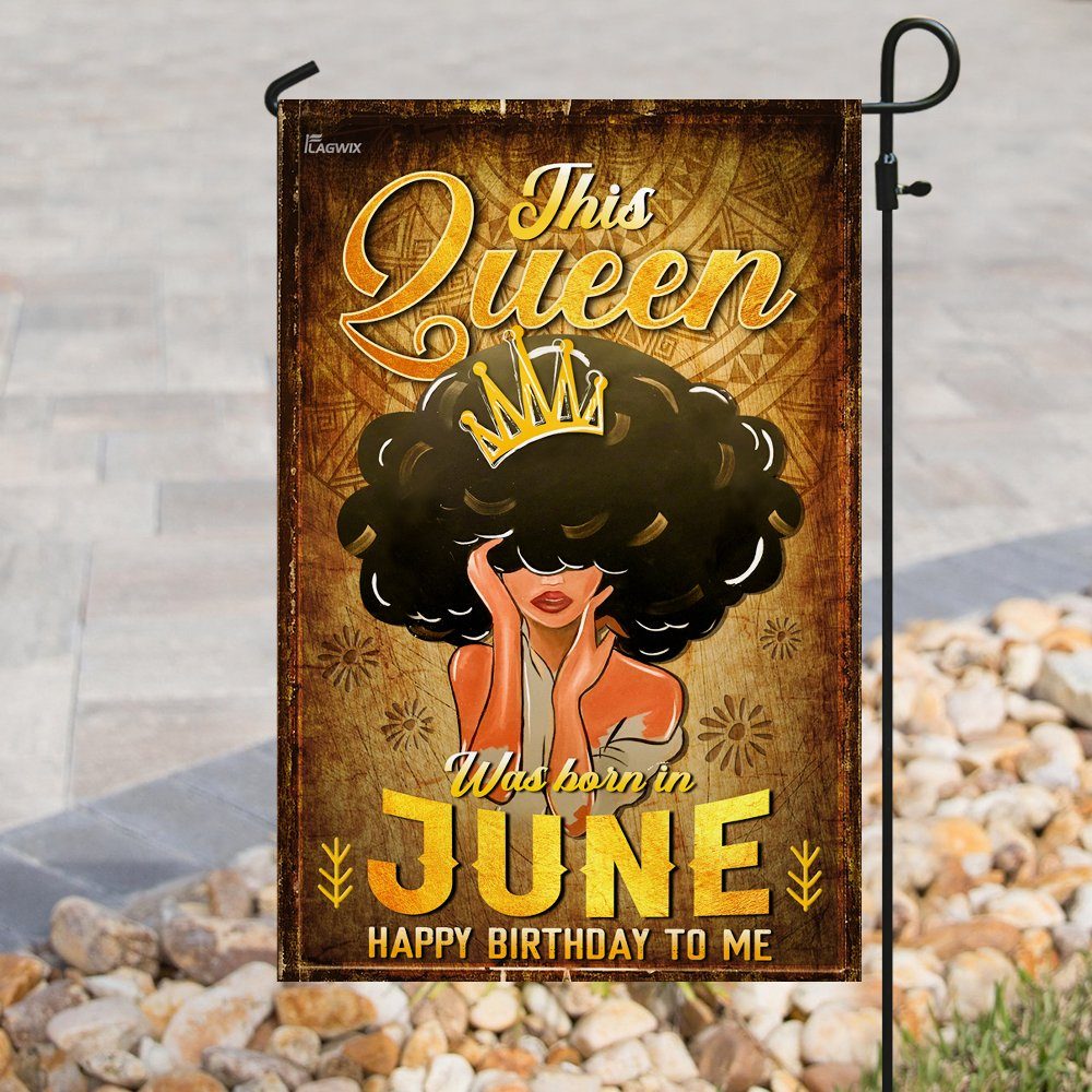 June Black Queen Flag June Black Queen Flag